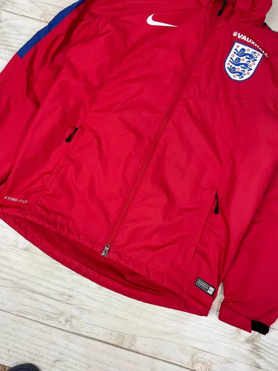 Nike England 2016 2017 Windbreaker Jacket Training Soccer Men Size