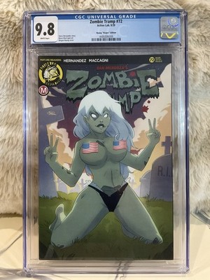 Zombie Tramp #72 Haunt Risqué Edition Action Lab Aug/2020 CGC 9.8