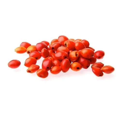 Huayruro Seed Beads (Female) Red 6–8mm – 20pcs - Jewellery & Despacho