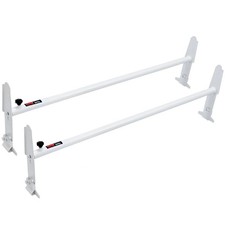 Van Roof Ladder Rack 2 Bar Alloy Steel Ladder Racks Adjustable From 47.2-78.7