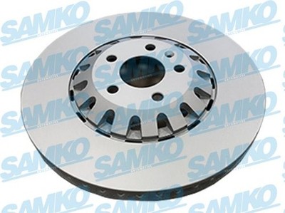 2x SAMKO Bremsscheibe innenbelüftet Ø3745mm für Audi Q5 FYB FYG A6 Avant C8