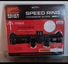 Killer Instinct Lumix Speed Ring 1.5-5x32 IR-E Crossbow Scope - BRAND NEW SEALED