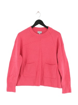 Cotton Jumper Jigsaw Pink Jumper Jigsaw Silk Cotton Polo Neck