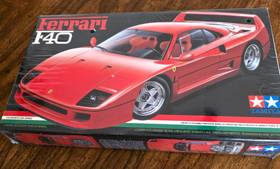 Tamiya 1/24 Ferrari F40 Model Kit #24077 NIB Factory Sealed Japan