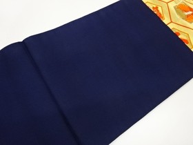 7758421: JAPANESE KIMONO JAPANESE FUKURO OBI / WOVEN KIKKO PATTERN