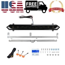 Amber White LED Front Grille Running Lights Set For TOYOTA.TUNDRA PRO 2022-2024