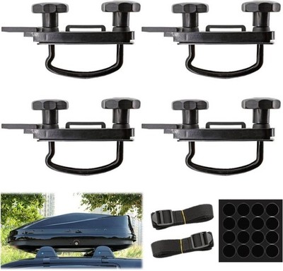 23x Universal Mounting Kit Roof Box U-Bracket Roof Box Mounting Mounting Box NEW