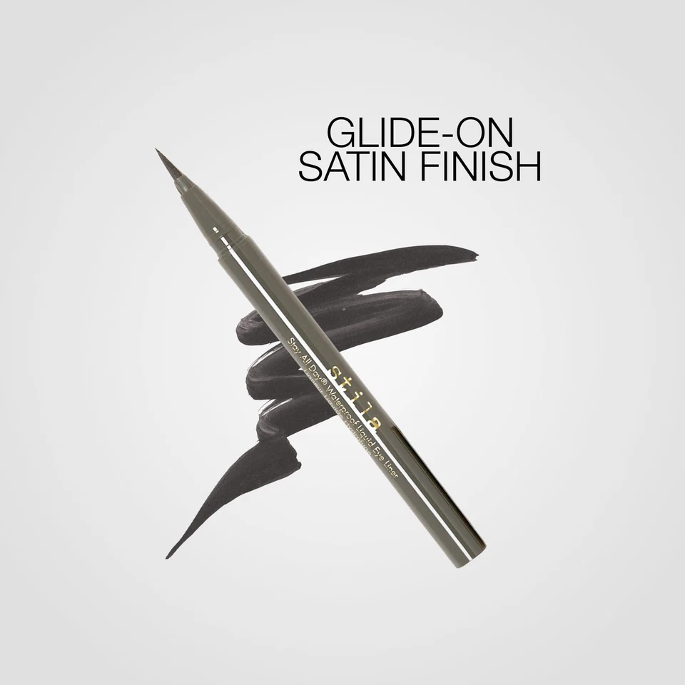 Stila Stay All Day Waterproof Liquid Eye Liner, Alloy, Original - Image 4 of 4