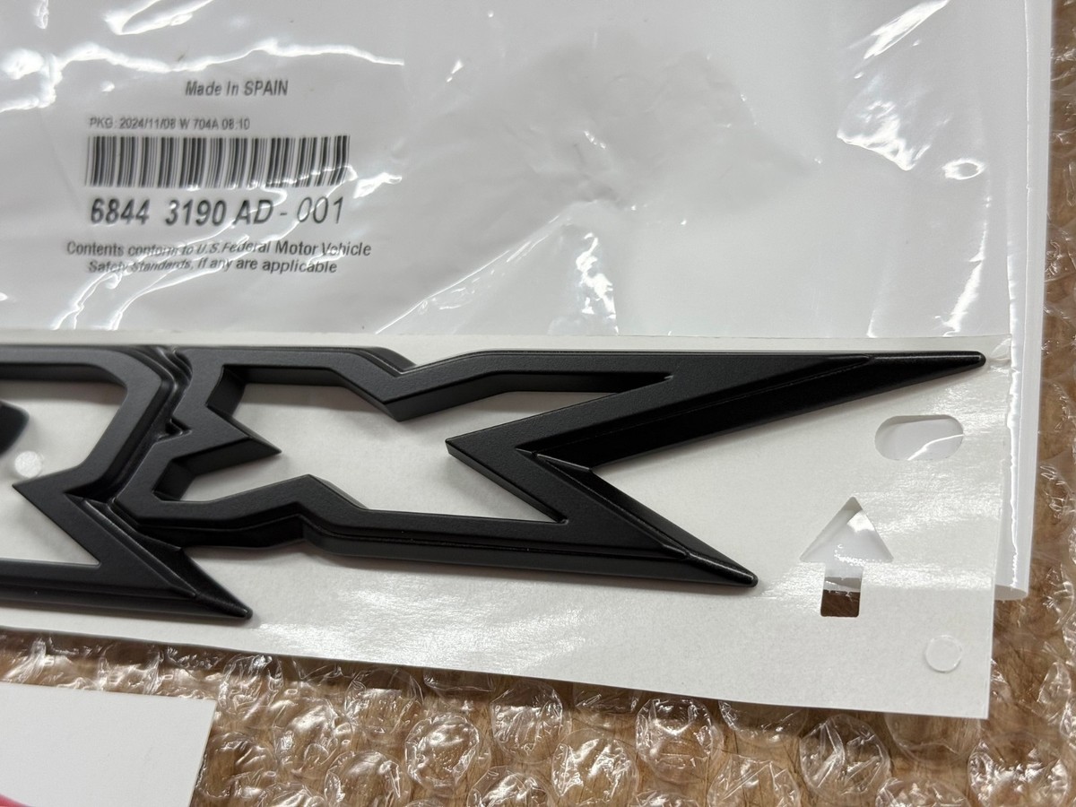 TRX TAILGATE EMBLEM for 2021-2026 RAM 1500 NAMEPLATE BADGE OEM