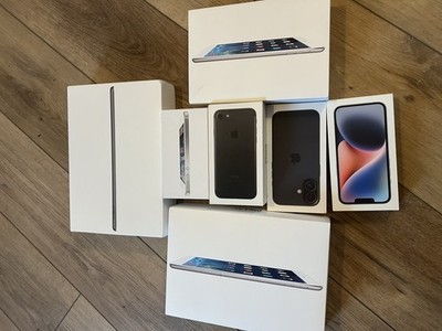7 X Apple iPad iPhone Restposten NUR LEERKARTONS