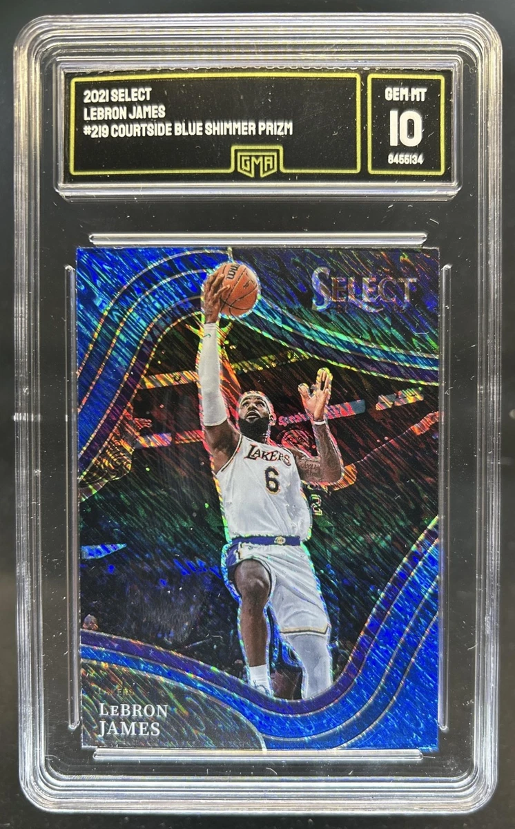 Panini LeBron James 10 Graded Basketball Sports Trading Cards