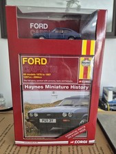 Corgi Ford Capri MK3  Model Car With Haynes  Mini History Book
