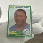 SCORE 1989 Barry Sanders Rookie #257 Detroit Lions Football Trading Card