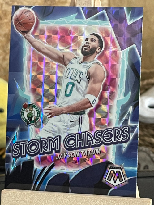 Jayson Tatum 2023-24 Panini Mosaic SP Storm Chasers Celtics #9 -11.12