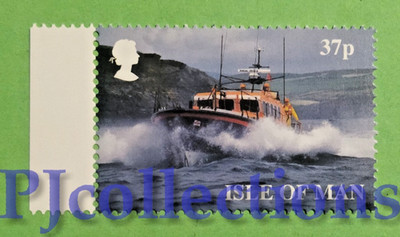 6734- ISLE OF MAN 1999 ROYAL NATIONAL LIFEBOAT INSTITUTION 37p MNH