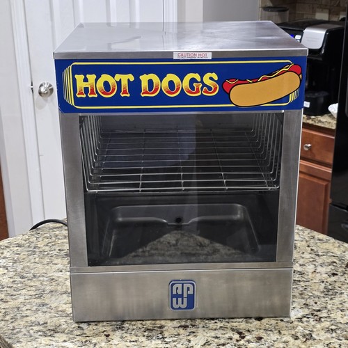 Vintage APW DS-1A Hot Dog Steamer Bun Warmer Missing Tray & Heat Knob