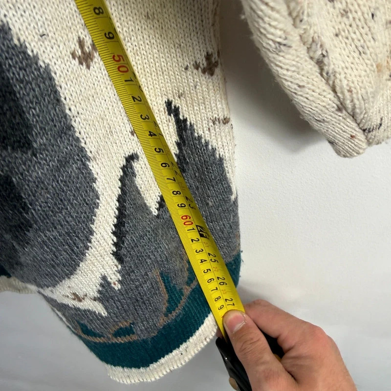 Women's Vintage Cignal Exclusive Koala Boucle Knit Large Jumper image 8