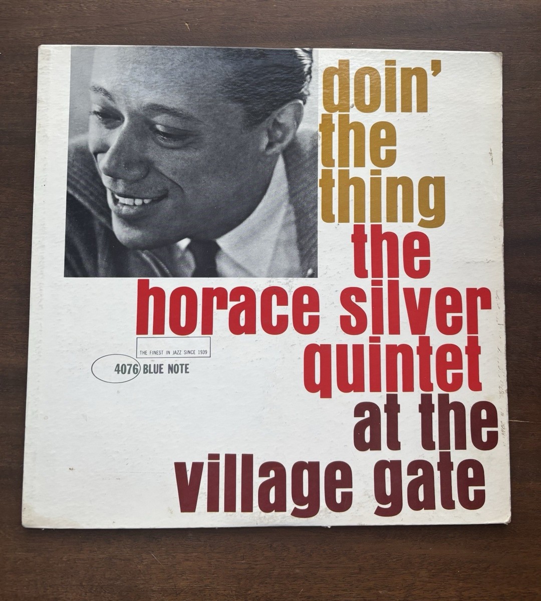 LP: The Horace Silver Quintet – Doin' The Thing - At The Village