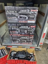 12,000 Lbs Winch W/ Synthetic Rope 2 Wireless Remotes For Truck, Jeeps, Vehicle