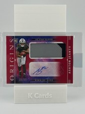 Ashton Jeanty Red 2025 Panini Origins Rookie Patch Auto RC /99 RPA
