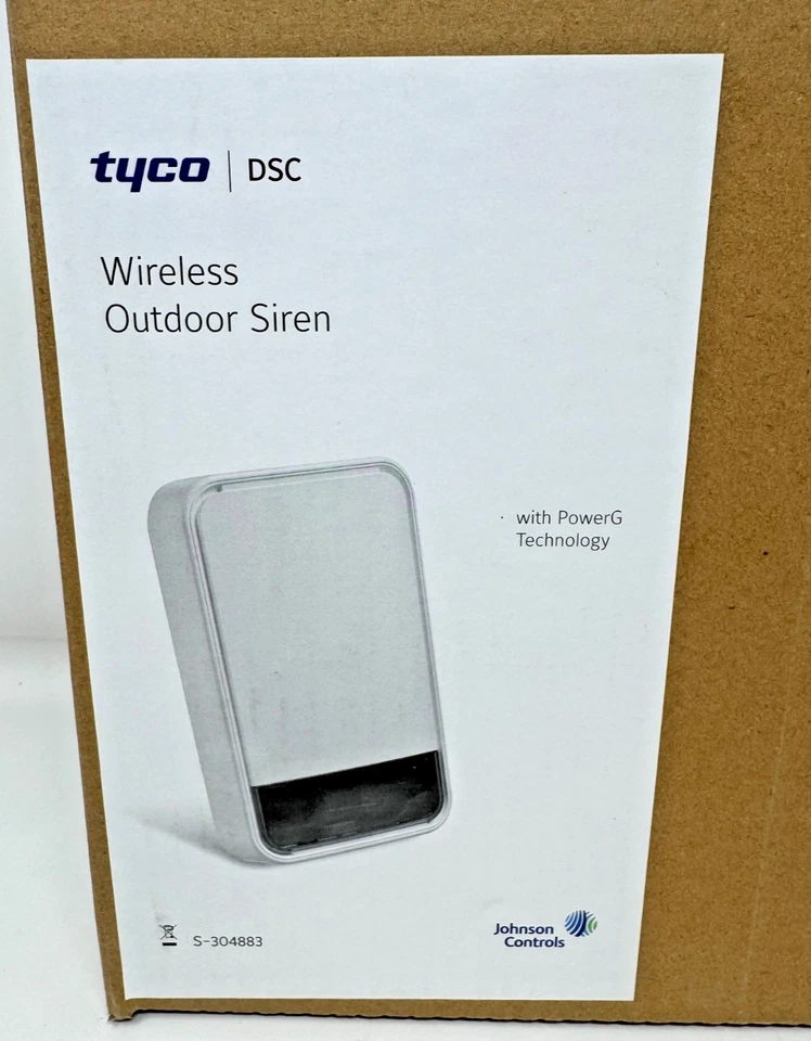 DSC PowerG PG9911 B BATT Wireless Outdoor Siren & Strobe S-304883 Free Shipping! - Image 2 of 4