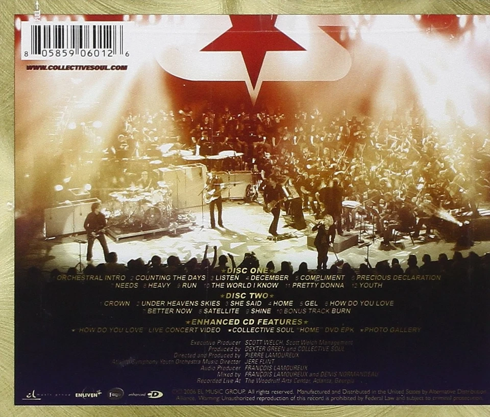 Collective Soul Home (CD) (US IMPORT) - Image 2 of 2