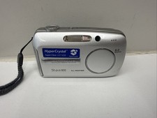 Olympus Stylus 800 8mp Digital Camera w/accessories Tested 3 Batteries