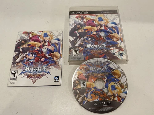 Blaze Blue Continuum Shift Extend (PlayStation 3) Complete Tested And Working