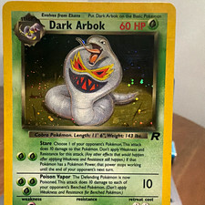 Dark Arbok 2/82 Team Rocket Holo Rare English Pokemon TCG on eBay