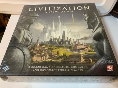New Sid Meiers CIVILIZATION New Dawn 2017 Board Game Fantasy Sealed