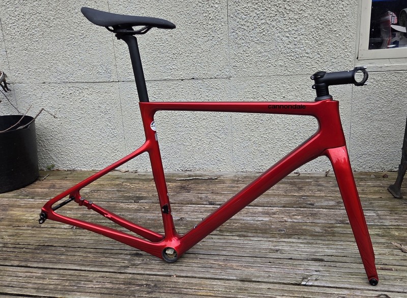 Cannondale Evo 3, HM frameset, size 51cm, Candy Red.