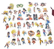 Dragon Ball Stickers Z Decal 50 pack 2-3 inches