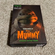 NECA Teenage Mutant Ninja Turtles x Universal Monsters Michelangelo Mummy Figure