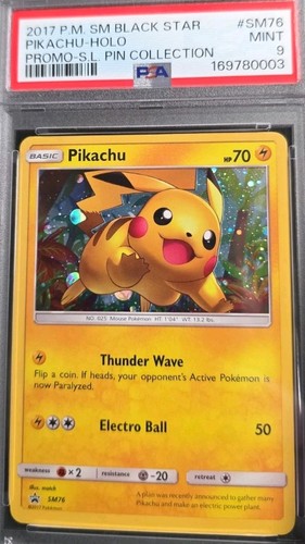 Pikachu graded PSA 9 for sale on eBay