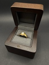 18ct Yellow Gold Solitaire Ring  Size N 1/2 US 7 4.82grams