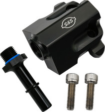 Ss Billet Aluminum Fuel Rail Kit For Harley M8 Touring 17-24 Black Ss Billet Aluminum Fuel Rail Kit For Harley M8 Touring 17-24 Black