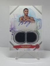 2023-24 Topps Motif - Rookie Dual Relic Autographs Kris Murray #118 /49 