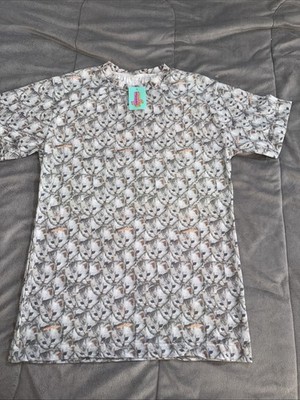 2014-15 Golf Wang Odd Future Tyler The Creator Kill Cat All Over Print Tee Sz S