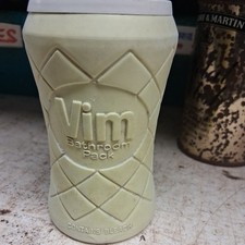 Vintage Vim Pink Bathroom Pack Collectable Prop Display Vim Scouring Powder Tub