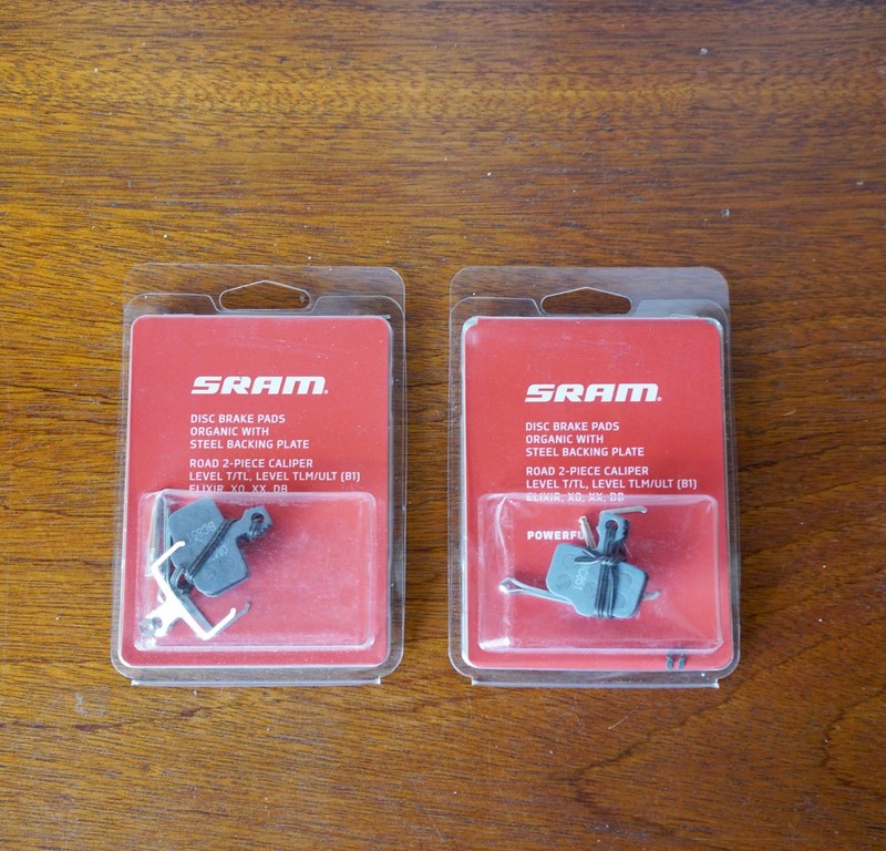 SRAM Organic/Steel Disc Brake Pads Elixir/DB/Level TL/T/Level/Ult/TLM B1