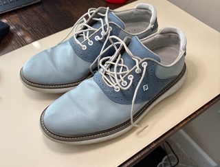 FJ Original Golf Shoes Blue Men s Size 9