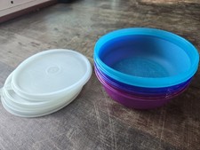 Tupperware Modular Bowls Vtg #1842 Turquoise ...