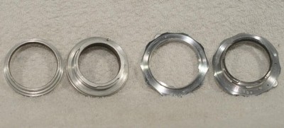 Ihagee Exakta 4-Pieces Extension tube Exc+, 1-Marked ''GDR Occupied'' (or Topcon)