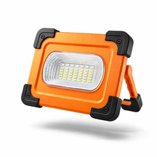 Faro Portatile LED Ricaricabile Solare USB Power Bank da Lavoro Esterno