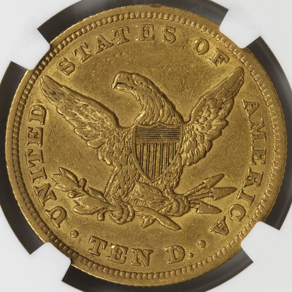 1853 $10 Liberty Gold Eagle NGC AU53 - Image 4 of 4