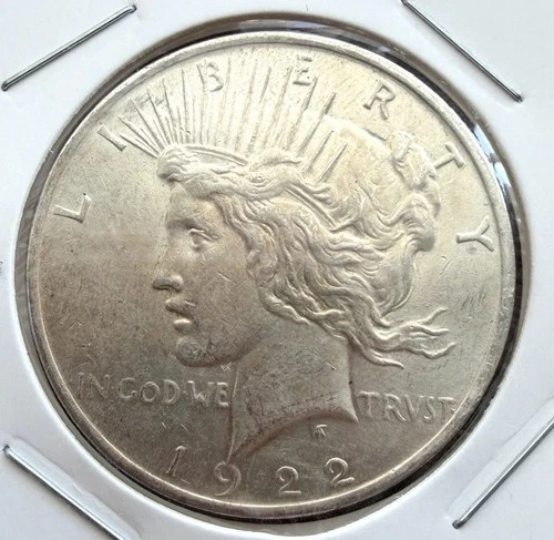 1922 Peace $1 Dollar Coin Silver--See Video!!