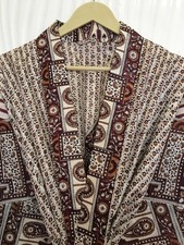 Abito lungo kimono bianco sporco pura seta ragazza donna kimono seta KMO5483