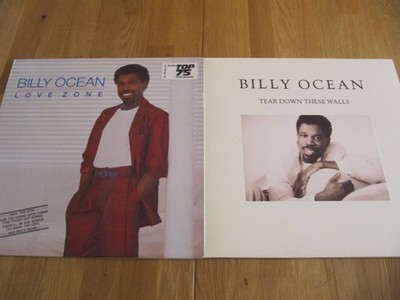 Billy Ocean, Love Zone, Tear Down These Walls, 2LP, Top Zustand!!!