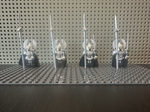 Lego MOC LOTR custom Royal Gondor Soldiers.