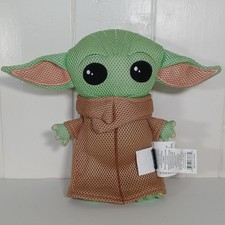 Star Wars Grogu The Child Mandalorian Mesh Plush Toy Jay Franco Baby Yoda Green
